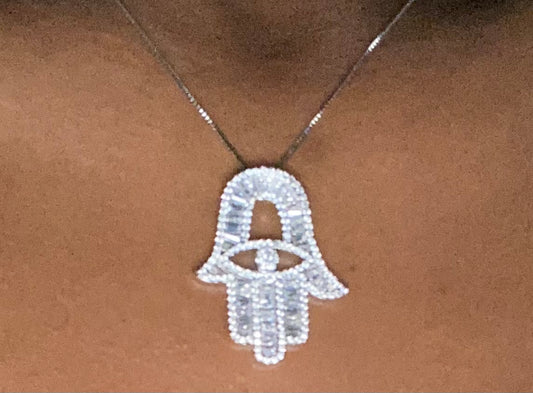 Icy Hamsa Chain